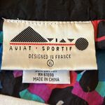 Vintage 90s Aviat Sportif Woman’s Windbreaker Jacket Track Nylon Size XL Red Photo 4