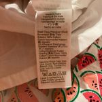 J Crew Cotton Tiered A Line Dress in Watermelon White Pink Size 4 White Photo 6