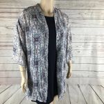 WALLFLOWER Sleeveless Kimono Dress NWT 1X White Photo 6