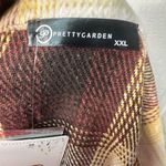 Pretty Garden Women's Plaid Shacket Flannel Size XXL EUC Photo 7