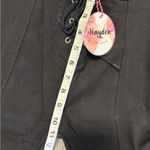 Hayden  Lace-Up Front Pants | NWT | Size Medium/ also has side zipper Photo 4
