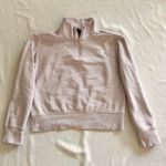 The North Face NWOT  Small Lavender Lilac Cropped Pullover Sweater Quarter Zip Photo 0