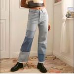 Wrangler Billabong  collar Light Blue Denim Jeans patchwork size 31 Photo 14