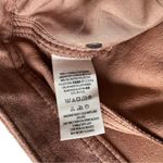 Free People We the Free Orange Rust Vegan Suede Skinny Jeans Size 28 Photo 3