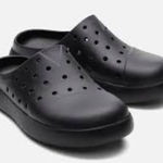 Toms  Alpargata mallow molded mules in black size‎ 8 Photo 0