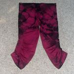 Lululemon  In The‎ Flow Crop II Seamless Leggings Wine Berry / Bordeaux Drama 8 Photo 3