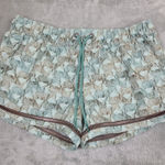 prAna  Seaside Safari‎ Mariya Blue Green Athletic Shorts Zebra Size Small Shorts Photo 0