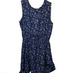 Cupcakes & Cashmere Trystan print Blouson dress Blue Size L Photo 2