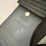 Dear Frances Black Leather Park Combat Lace Up Bead Accent Boots Women 40 US 10 Size 9 Photo 7