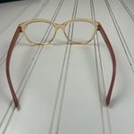 Jones New York Retro Clear Brown Eyeglass Frames Cat Eye Shape Photo 2