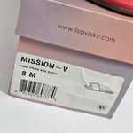 LISA VICKY Mission Slide Sandal suede Red Size 8M Photo 7