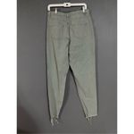 Missguided  Women's Tall Riot High Waisted Raw Hem Mom Jeans Sand Size 10 Photo 1