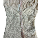 Urban Outfitters  Women's Ivory Lace Floral Crop‎ Top Size S Photo 0