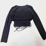 superdown Hannah Open Back Top in Black M Photo 7