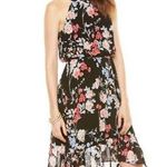 Elle  Maxi Dress HiLo Multicolor Floral Size S Photo 0