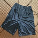 Starter AMAZING NAVY BLUE PIN STRIPED DRAWSTRING ELASTIC WAIST BASKETBALL SHORTS Photo 1