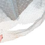 Vintage 50s Fit Flare Ice Blue tea length gown dress princess cinderella costume Photo 9