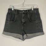 Urban Outfitters  BDG high rise stretch roll hem denim shorts washed black 29 Photo 1