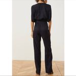 LPA  Jodie navy jacquard leopard jumpsuit Photo 1