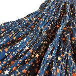 Sunshine Tienda Rio Dress Dark Sky Star Print Smocked Cotton Size 2XL Womens NWT Blue Photo 6