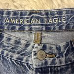 American Eagle  Curvy Mom Jeans Distressed Size 12 High Rise Photo 5