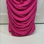 Naked Wardrobe  Elegant Pink Ruched Dress Photo 3