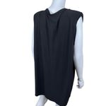 ZARA  Basic Front String Ruched Tunic Dress Top Photo 4