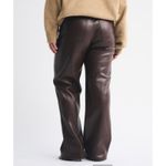 Abercrombie & Fitch The ‘90s Straight Ultra High Rise Vegan Leather Pants size 4 Photo 1