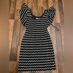 Guess  
Black and White Bodycon Mini Dress Photo 6