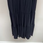 La Ligne Mary Alice Smocked Tank Jersey Midi Maxi Dress Black Size XS Photo 8