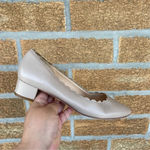 Fabio rusconi Scalloped Leather Pumps 40.5/10.5 Tan Photo 1