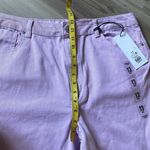 Refuge denim mom jeans High rise ankle Lavender Womens size 13 Straight Juniors Photo 6