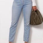 AGOLDE High Rise Riley Straight Jeans Photo 0