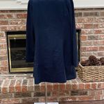 Max New York πHPπ Vintage blue coat w/ black croc-print collar / 12 / EUC Photo 12