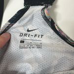 Nike Womens Pro Coral Print Training Tank Top Black White Size Large Photo 6