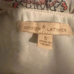 Gibson Latimer  Red and Cream Bell Sleeve Midi Sundress Photo 4