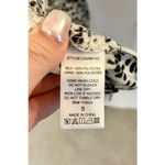Lulus x LUSH Stay Wild Ivory Leopard Print Pleated Midi Dress sz. S Photo 11