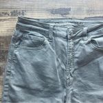 American Eagle  Womens Gray Mom Jean Denim Stretch Size 8 Long Photo 1