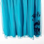 Torrid  x DISNEY VILLAINS Green Tulle Graphic Pull On Waist Lined Skirt Size 3X Photo 8