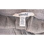 Splendid London Lounge Flare Pants Women’s Size XS Waffle Knit Drawstring Flowy Photo 8