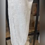 Aritzia TNA cozy fleece joggers boyfriend fit sweatpants ribbed logo high rise Gray Photo 8