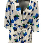 LILA ROSE,Women’s Romper (Top& Shorts together),Sz 0, white,black, green,blue Photo 0