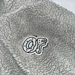 Odd Future Women’s Cropped Sherpa Half Zip Gray M Medium Zumiez Photo 2