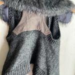 KAUFMANFRANCO Carbon Faux Fur Sweater Vest Gray Size XS Photo 11