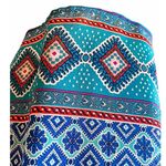 Love Reign NWT ~ Bohemian Short Blue Boho Paisley Sleeveless Dress ~ Women's Size LARGE Photo 5