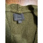 Comfy Long Duster Cadigan Sweater Women Small Chunky Academia Grunge Dark Warm Green Photo 1
