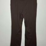 Ewedoos bootcut yoga pants chocolate brown size large Photo 4