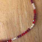 Austrian Crystal Handmade Beadwd Necklace VTG Photo 4