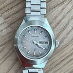 Seiko Ladies Automatic Watch Rare Vintage 17 Jewels Hi-Beat Stainless Band Pearl Photo 3