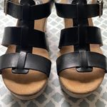 Clarks Women's  Calsynn Reece Artesian Sandal Wedges Size 10 EUC #3170 Photo 2